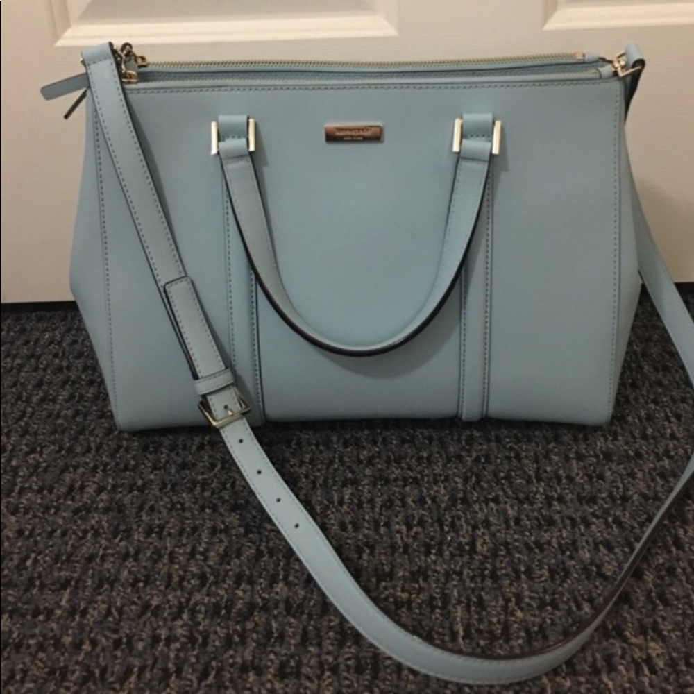 Kate Spade Medium Loren Purse - light blue